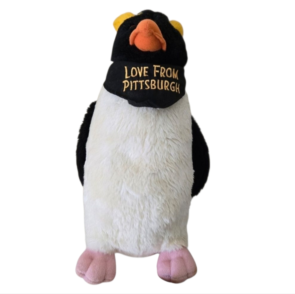 Pittsburgh Penguins Plush Stuffed Animal Love From The Petting Zoo Macaroni